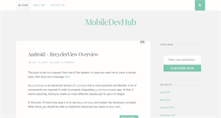 Desktop Screenshot of mobiledevhub.com